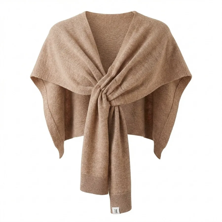 Knit Shawl Wrap view 12