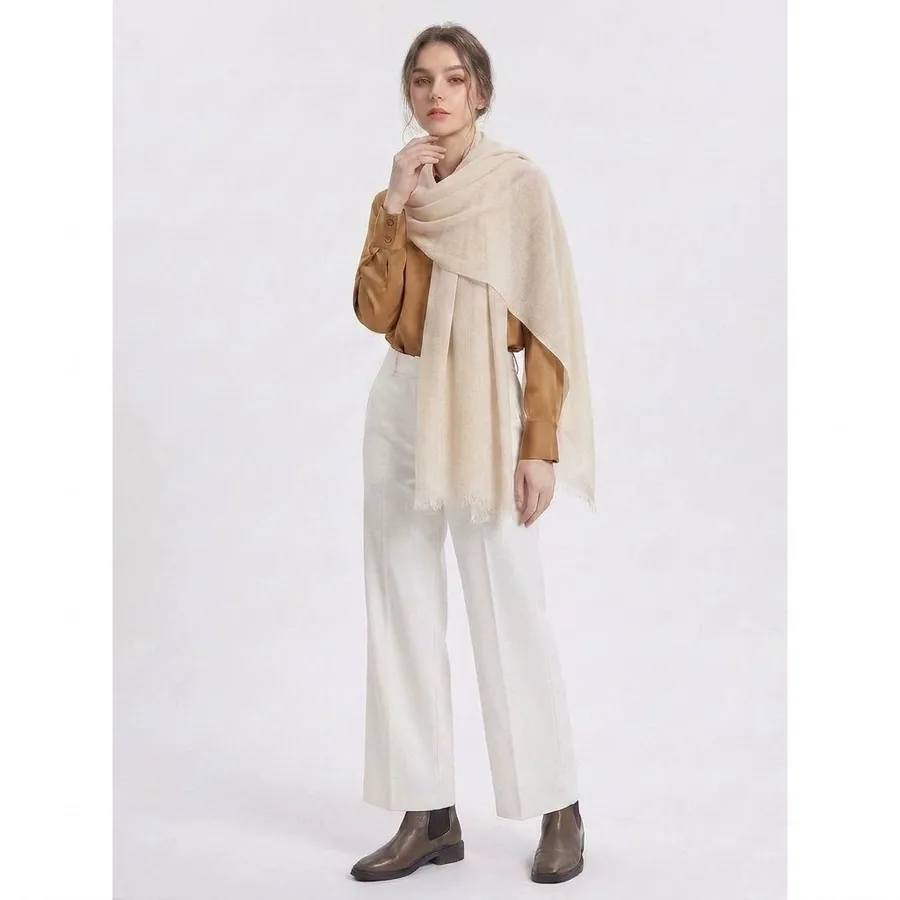 Cotton Linen Scarf view 2