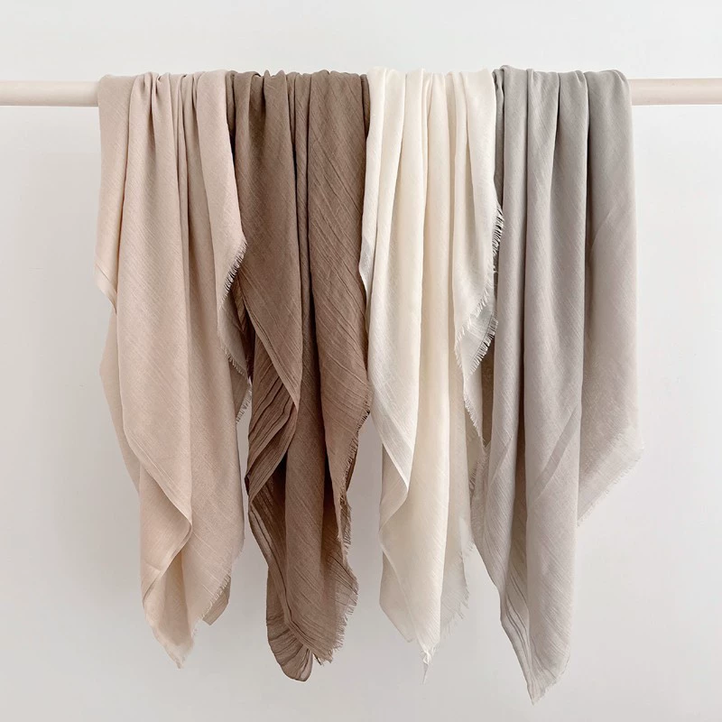 Cotton Linen Scarf view 3