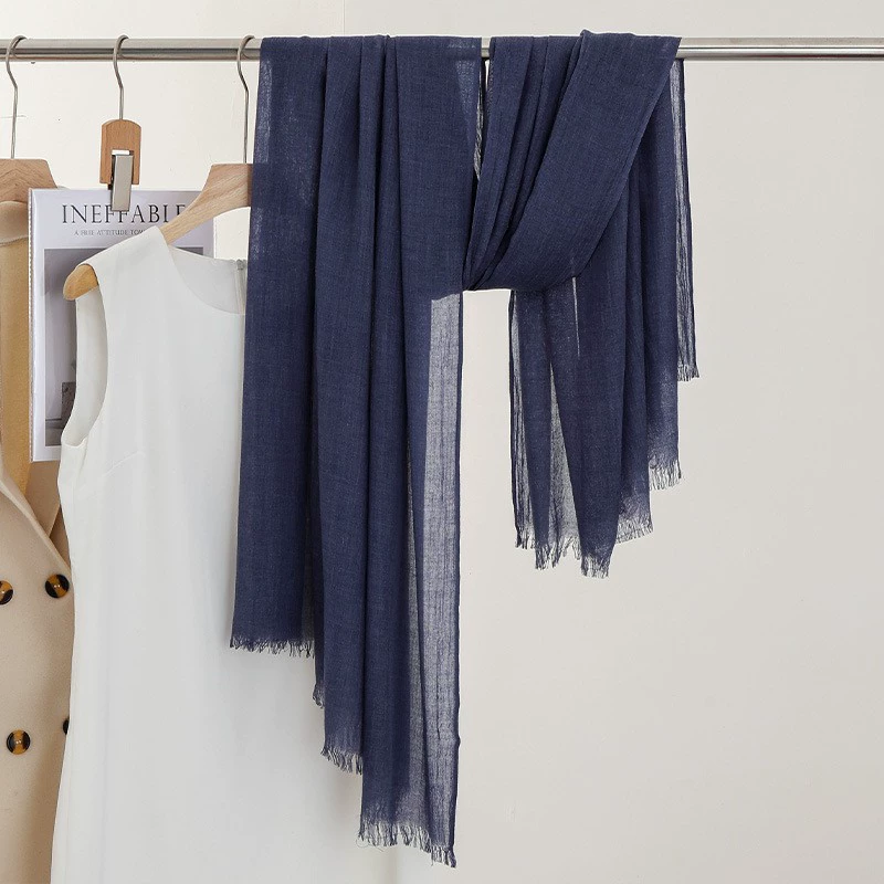 Cotton Linen Scarf view 11
