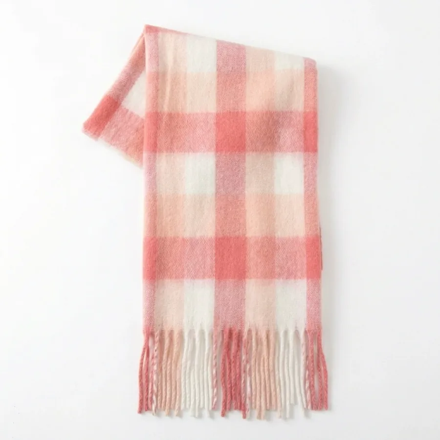 Classic Plaid Scarf view 9