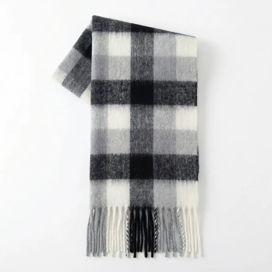Classic Plaid Scarf view 10