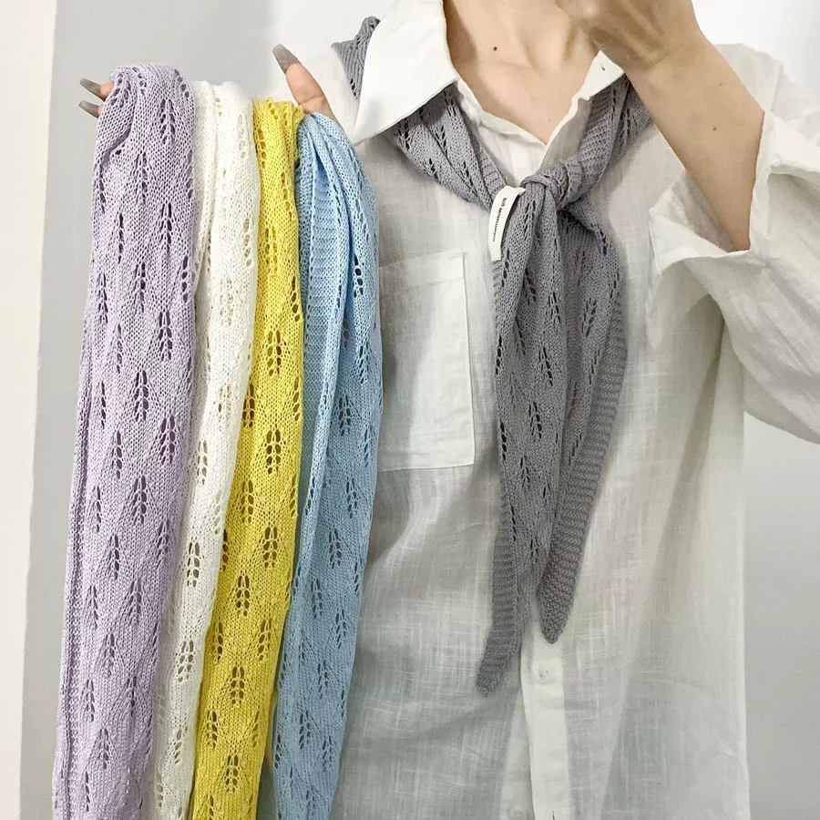 Knitted Lace Wrap