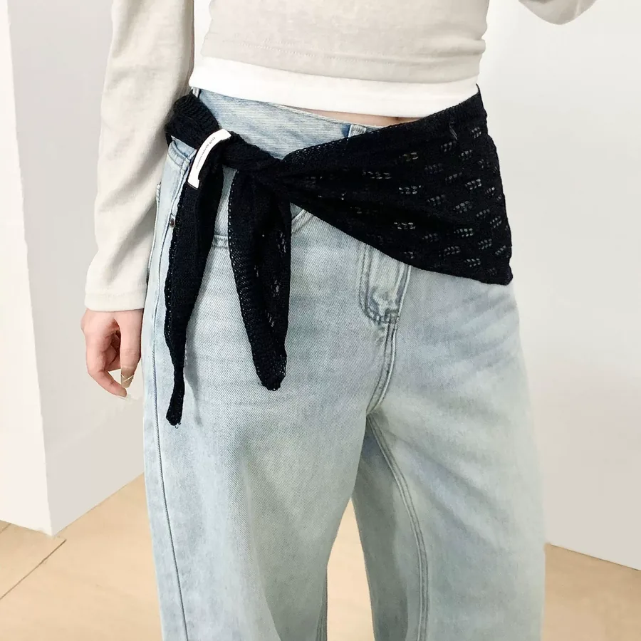Knitted Lace Wrap view 2
