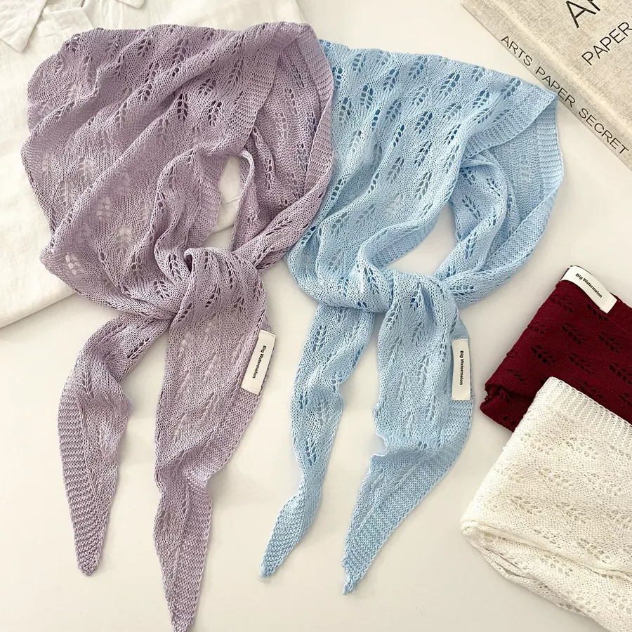 Knitted Lace Wrap view 3