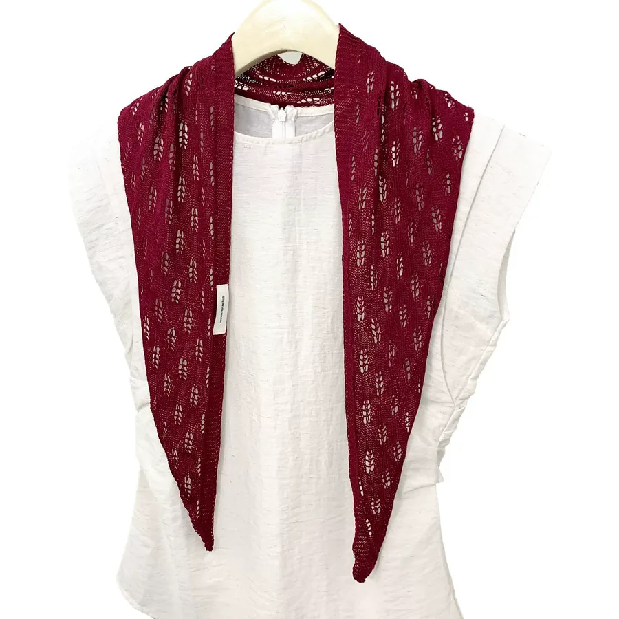 Knitted Lace Wrap view 5