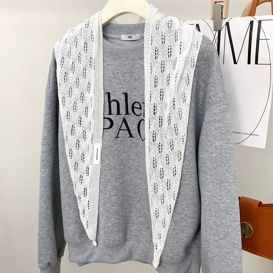 Knitted Lace Wrap view 10