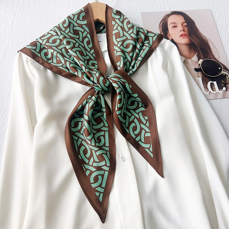 Vintage Geometric Triangle Scarf view 2