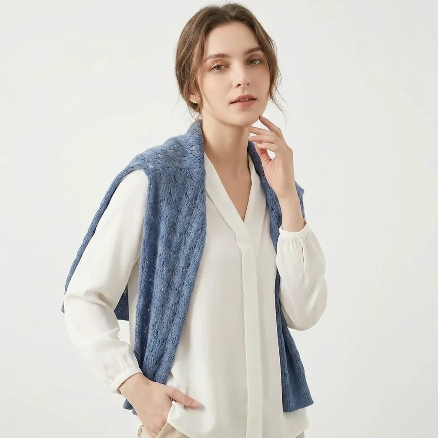Lace Hollow Shawl view 2