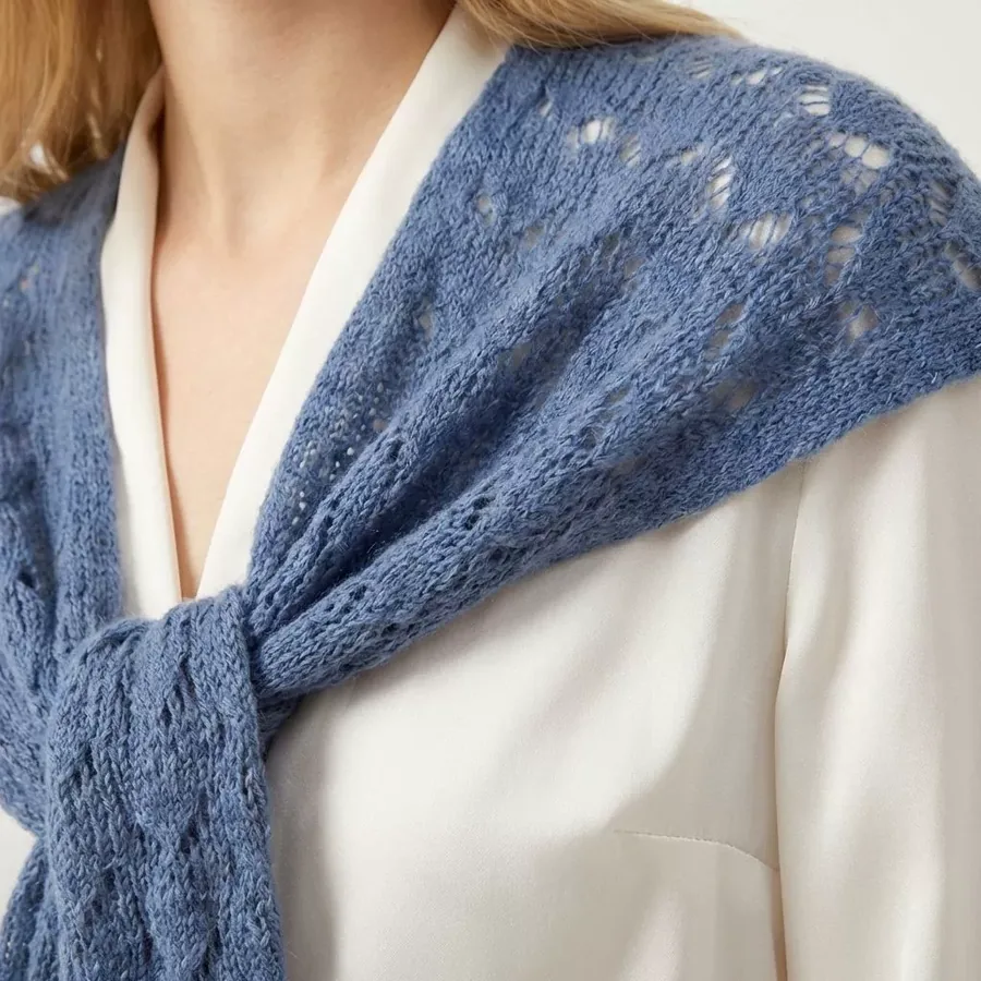 Lace Hollow Shawl view 4