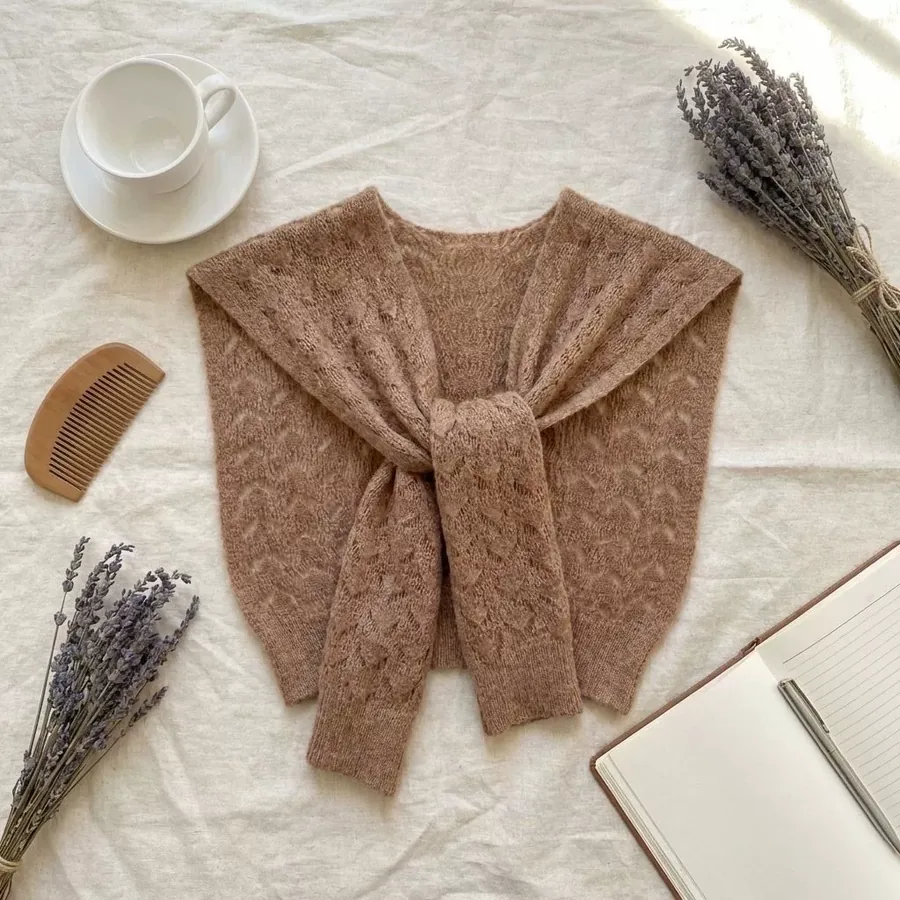 Lace Hollow Shawl view 8