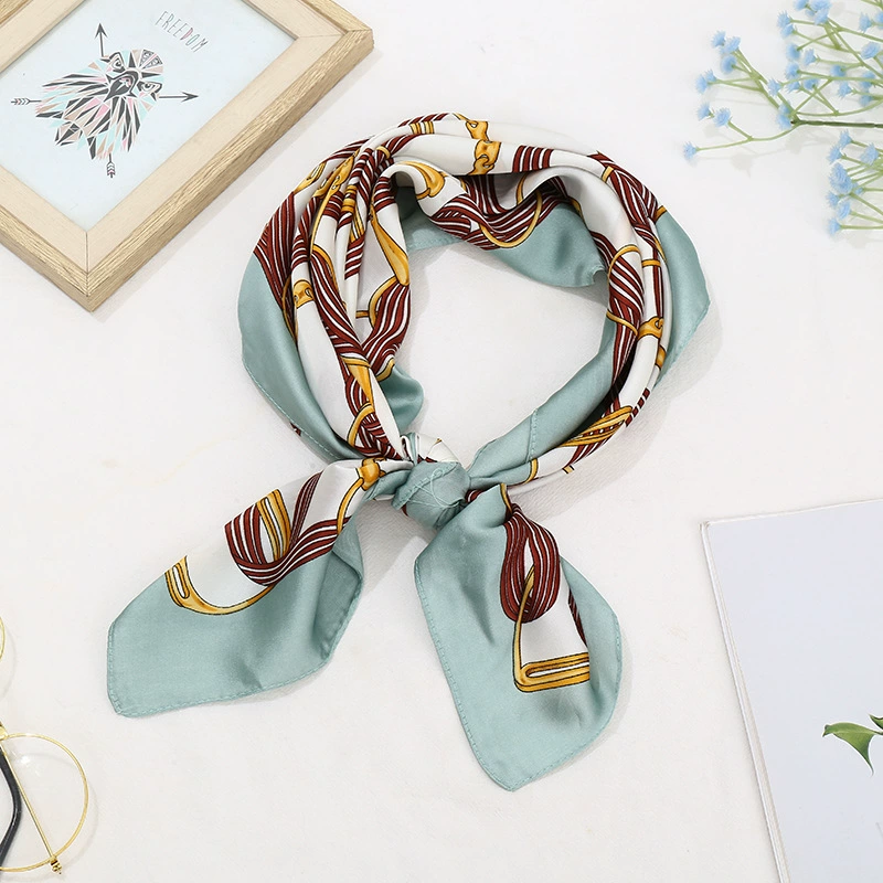 Striped Square Scarf