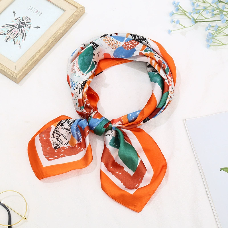 Striped Square Scarf view 7