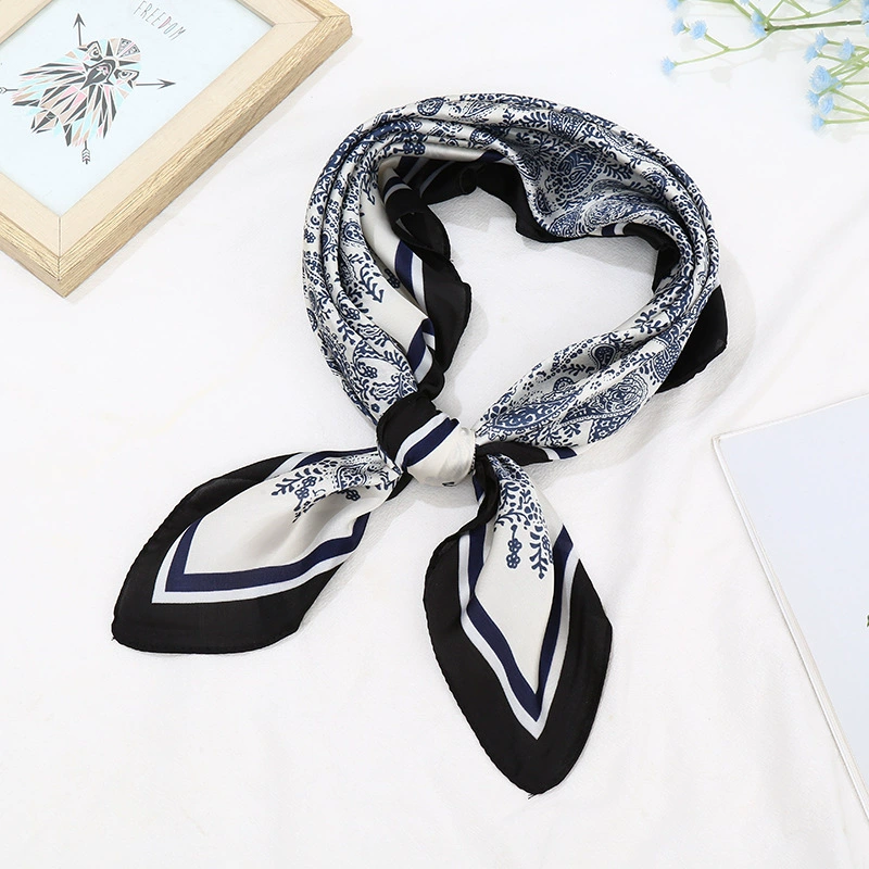 Striped Square Scarf view 8