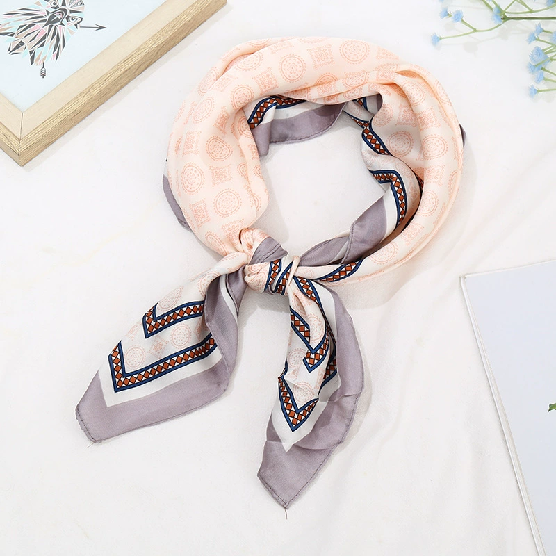 Striped Square Scarf view 12