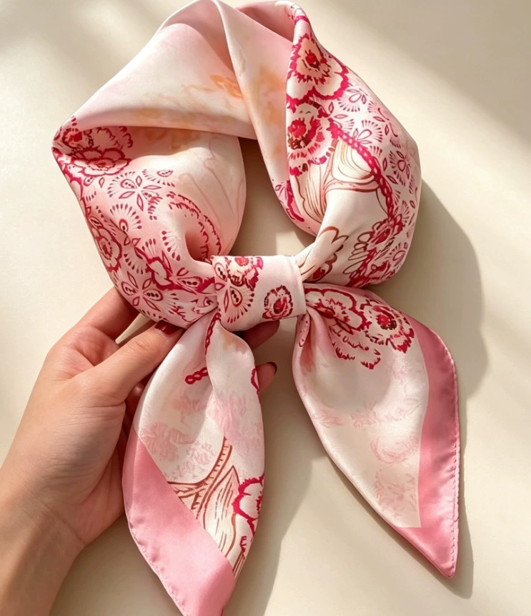 Square Silk Scarf view 4