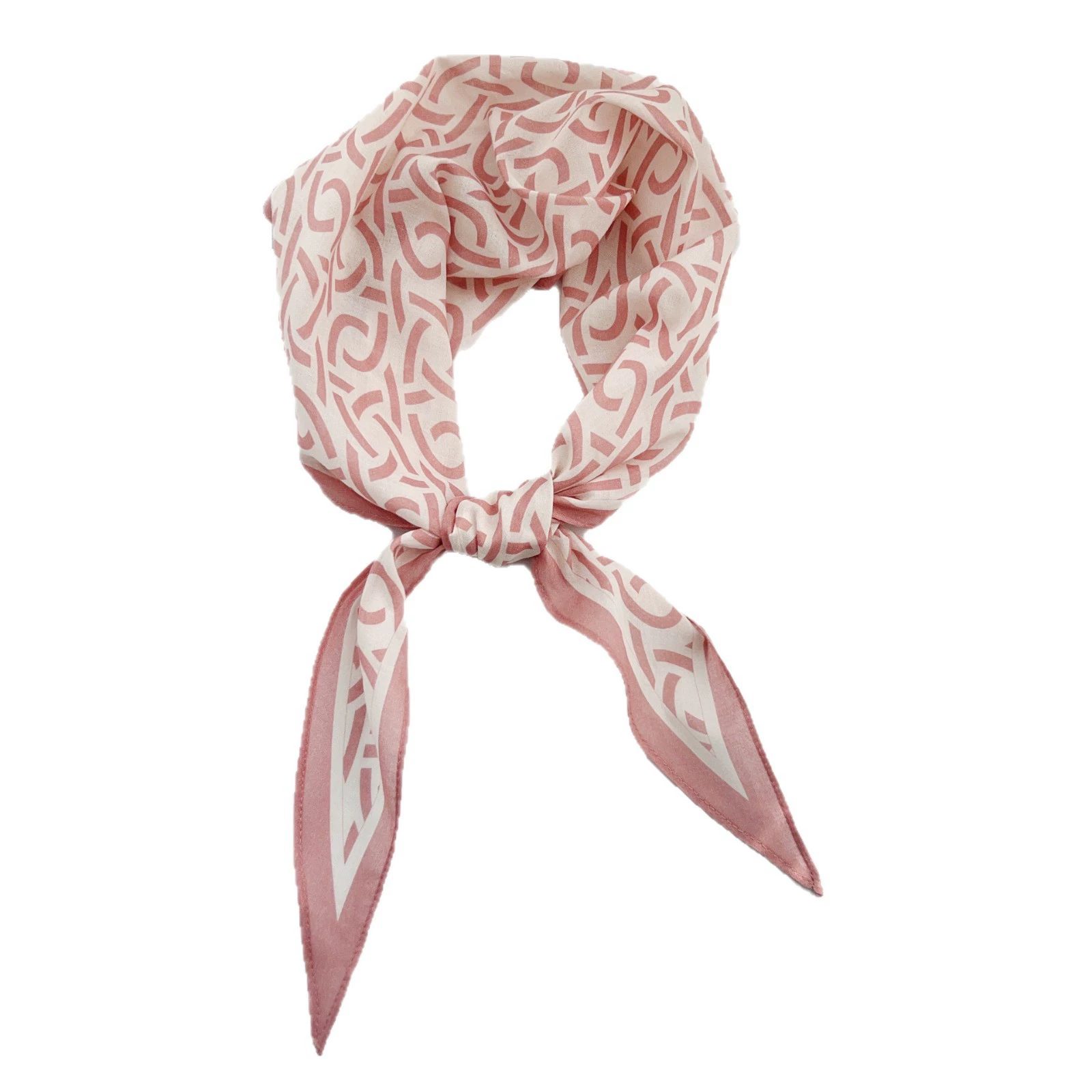 Cotton Paisley Diamond Scarf view 5