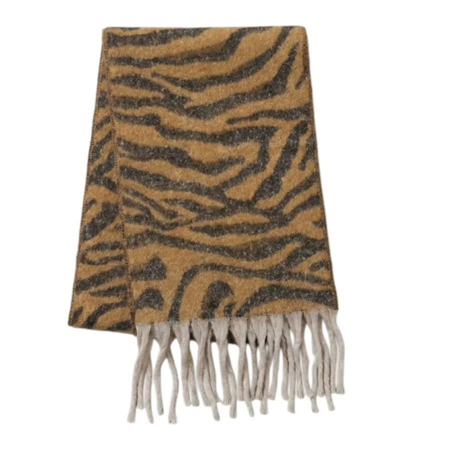 Zebra Print Scarf view 8