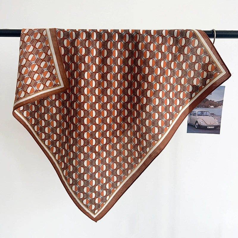 Checkered Square Scarf