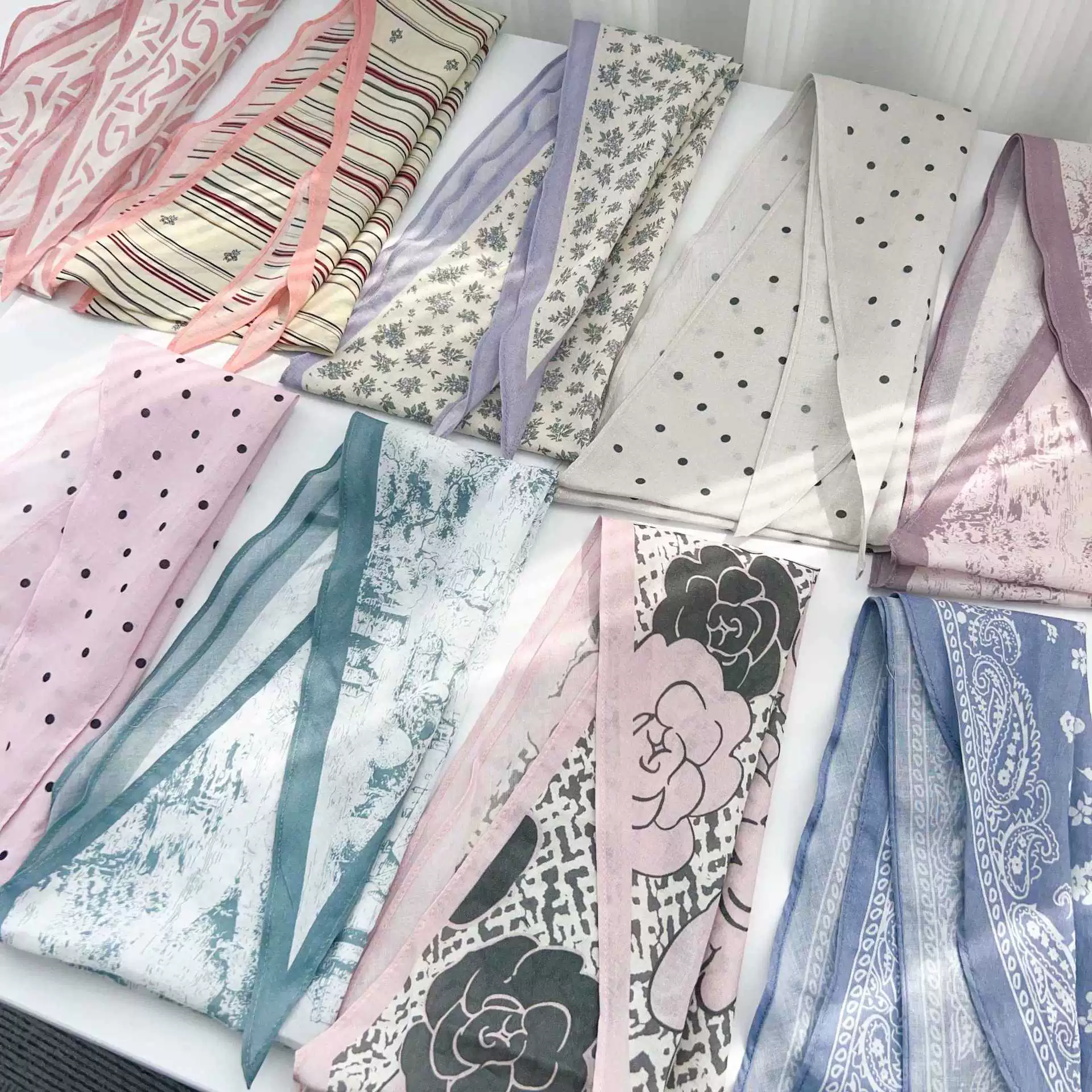 Cotton Diamond Scarf view 2