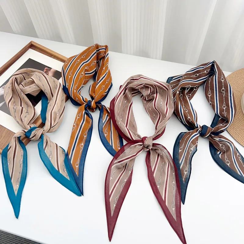 Cotton Chain Diamond Scarf
