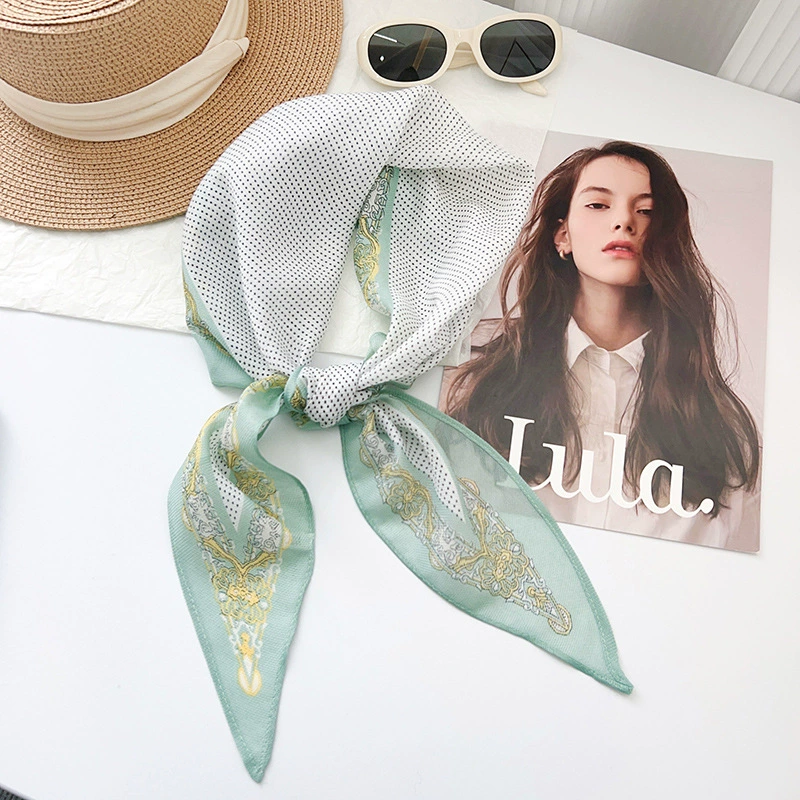 Polka Dot Diamond Scarf view 6