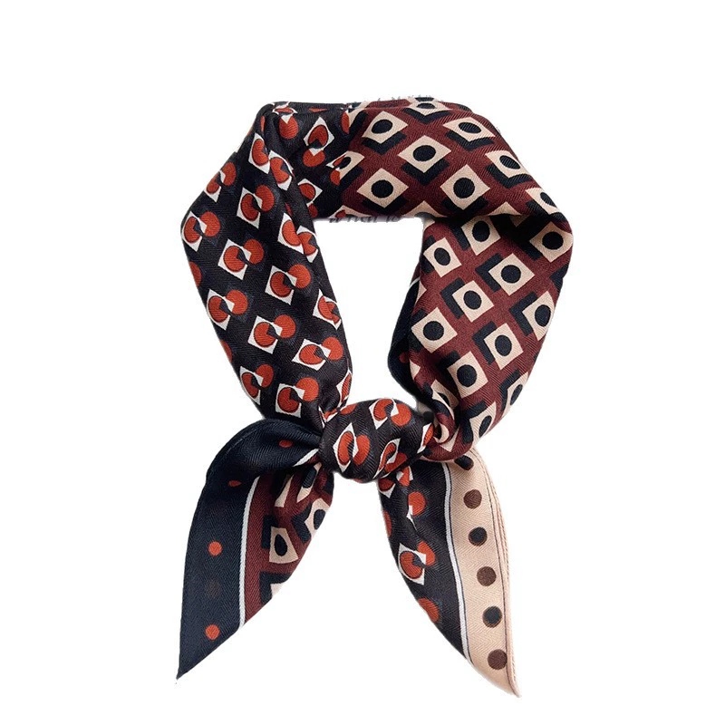 Vintage Check Square Scarf view 5