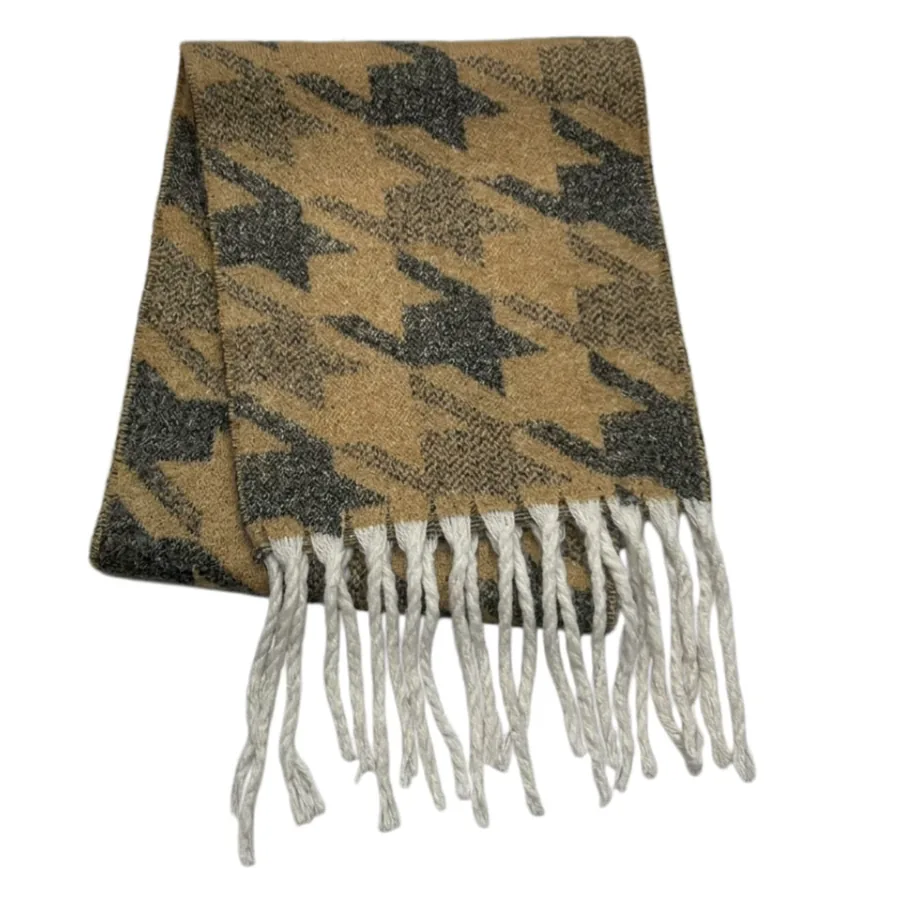 Double Sided Jacquard Scarf view 11