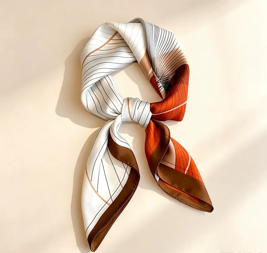 Square Silk Scarf view 2
