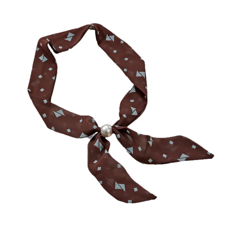 Beaded Polka Dot Neck Scarf view 5