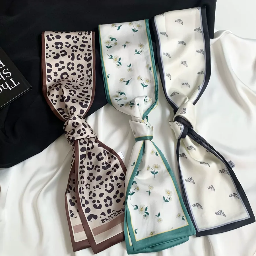 Silk-like Twilly Scarf