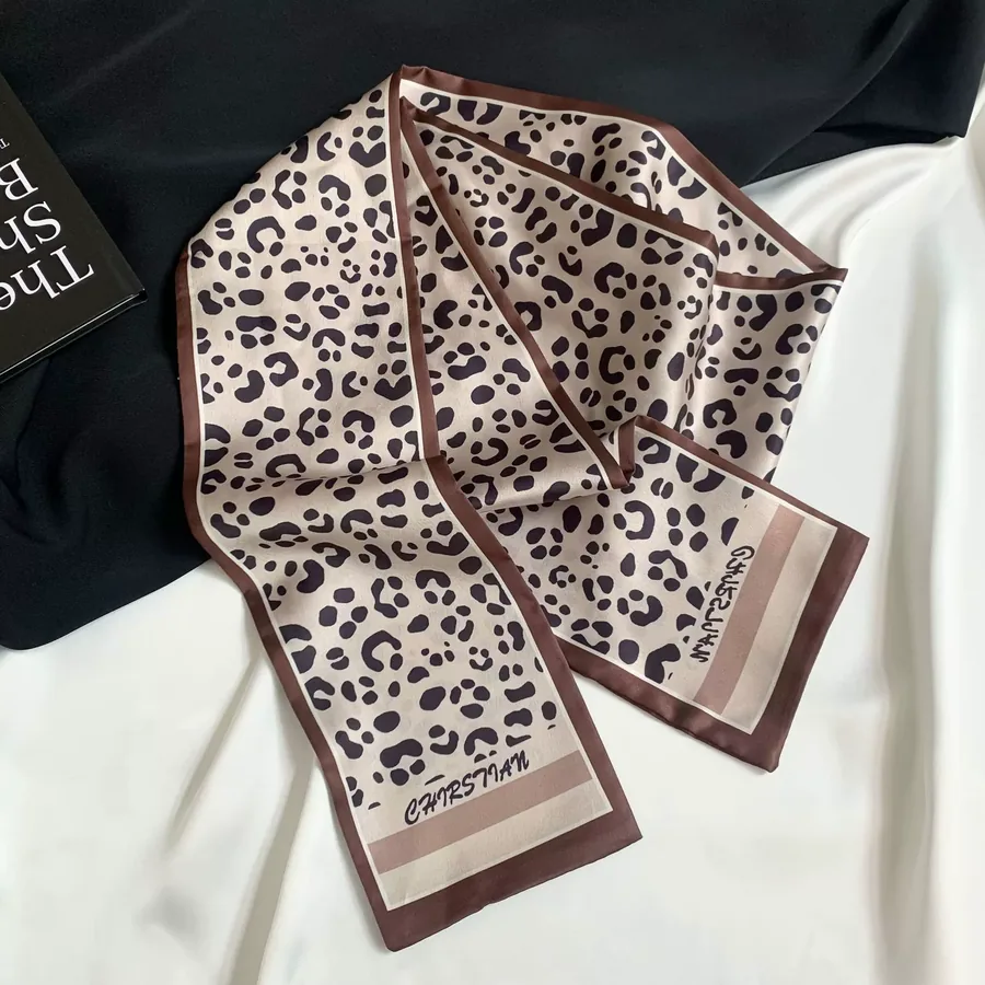 Silk-like Twilly Scarf view 3