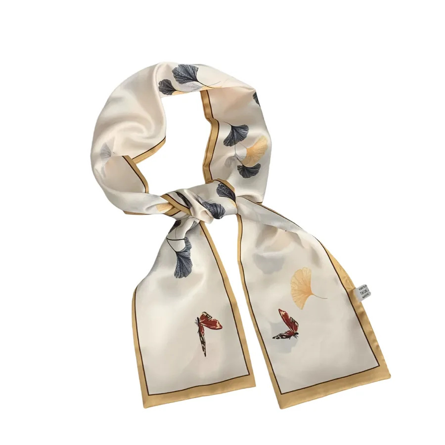 Silk-like Twilly Scarf view 5