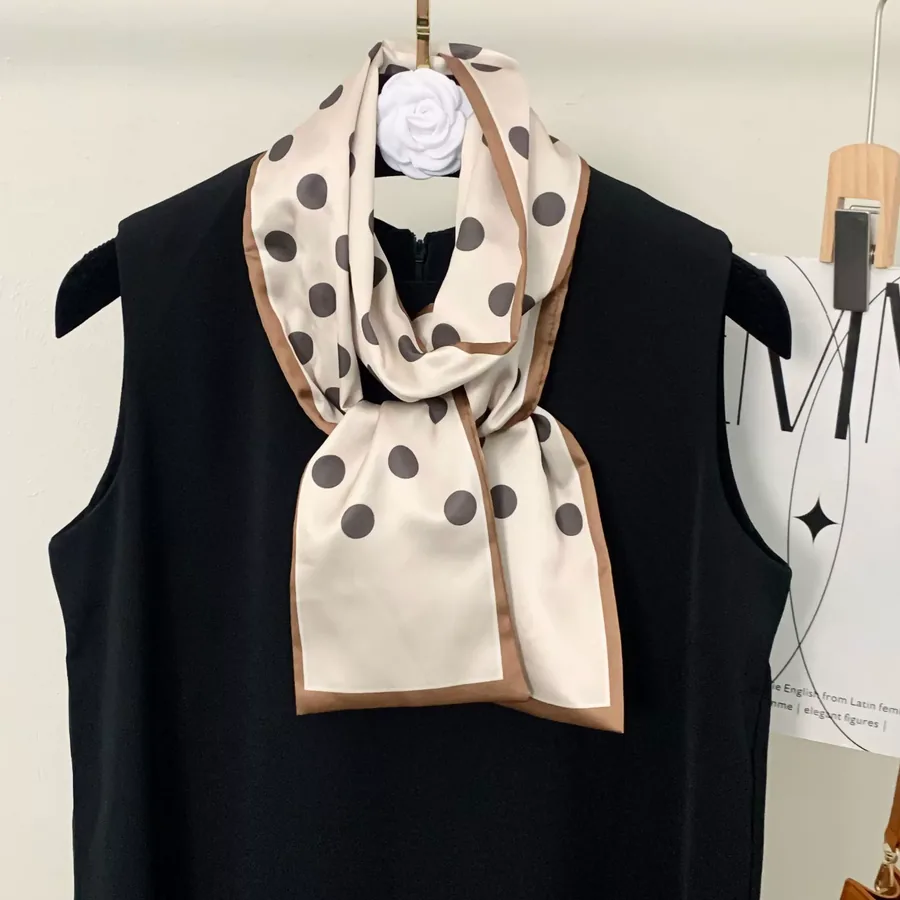 Silk-like Twilly Scarf view 9