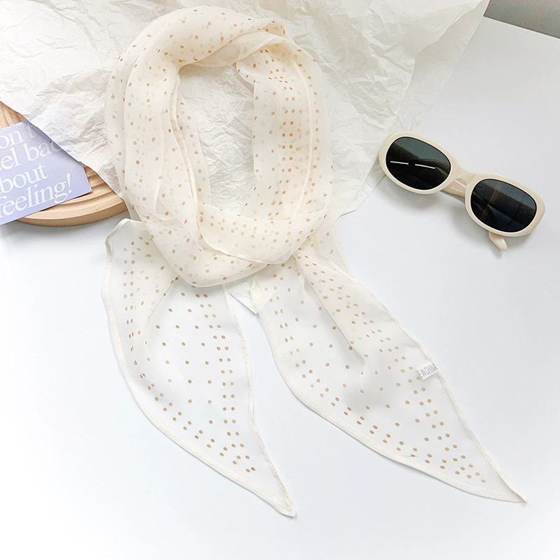 Polka Dot Long Scarf view 6