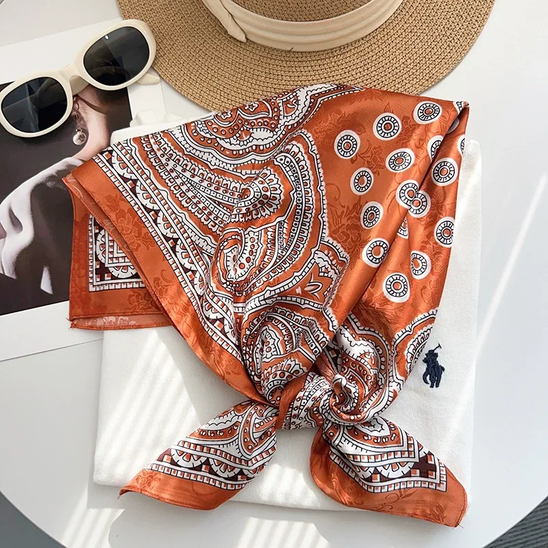 Vintage Paisley Square Scarf