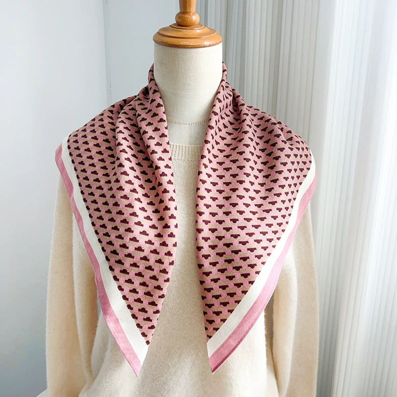 Polka Dot Square Scarf