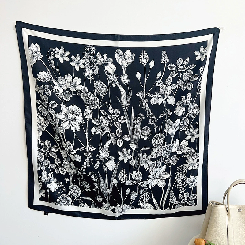 花柄スカーフ 90cm view 6