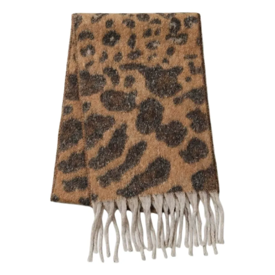 Leopard Print Scarf view 7