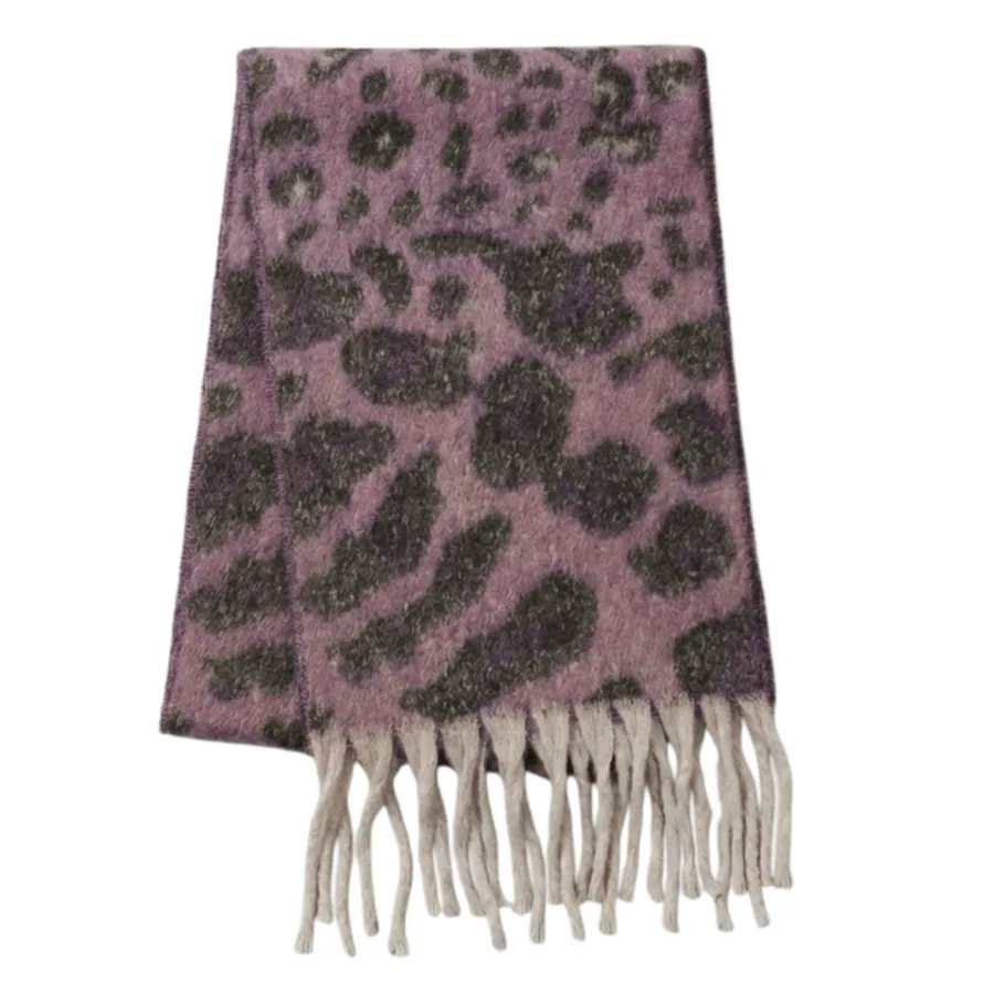 Leopard Print Scarf view 12
