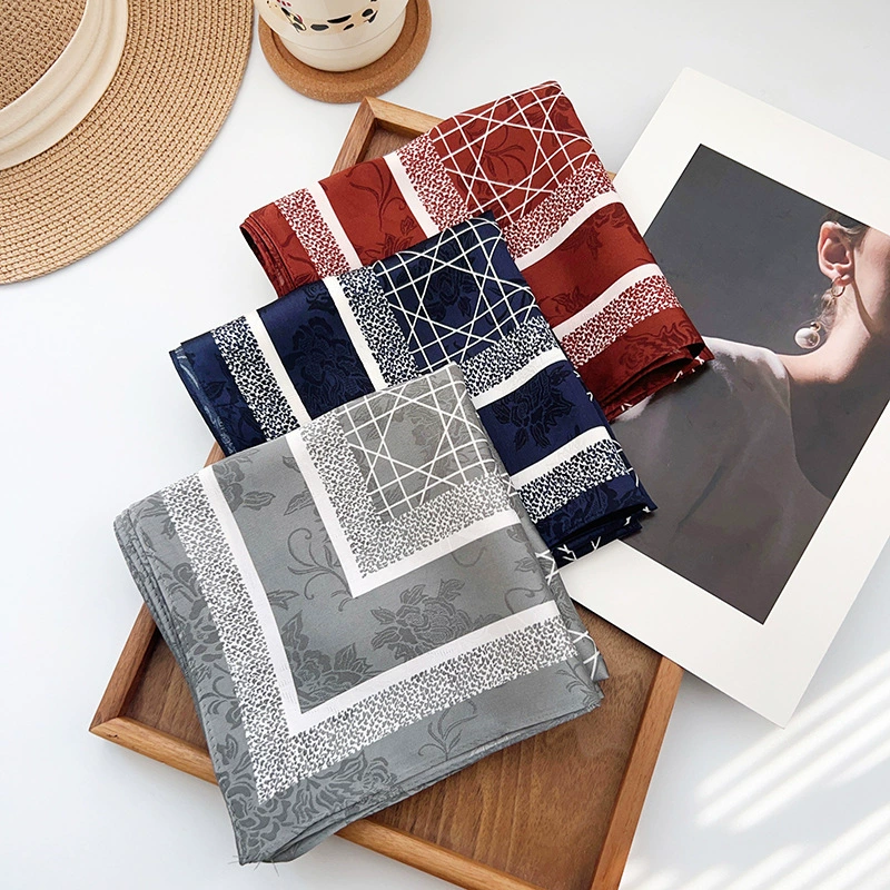 Checkered Square Scarf