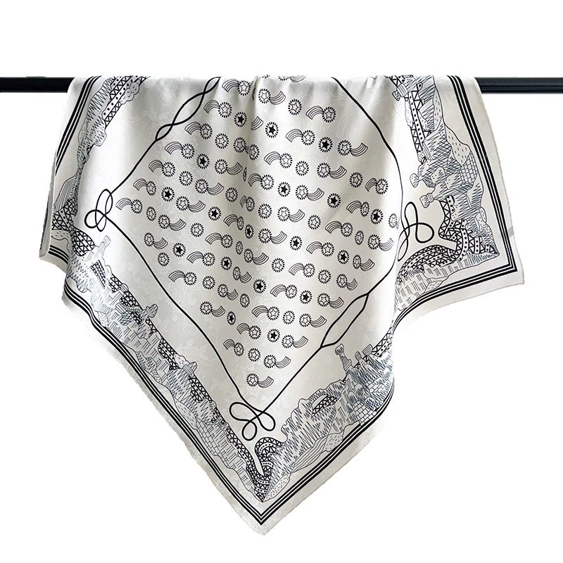 Carré jacquard view 5