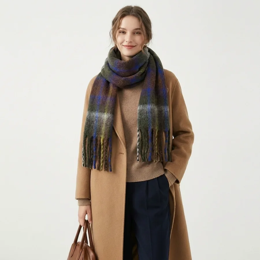 Wool Blend Scarf view 3