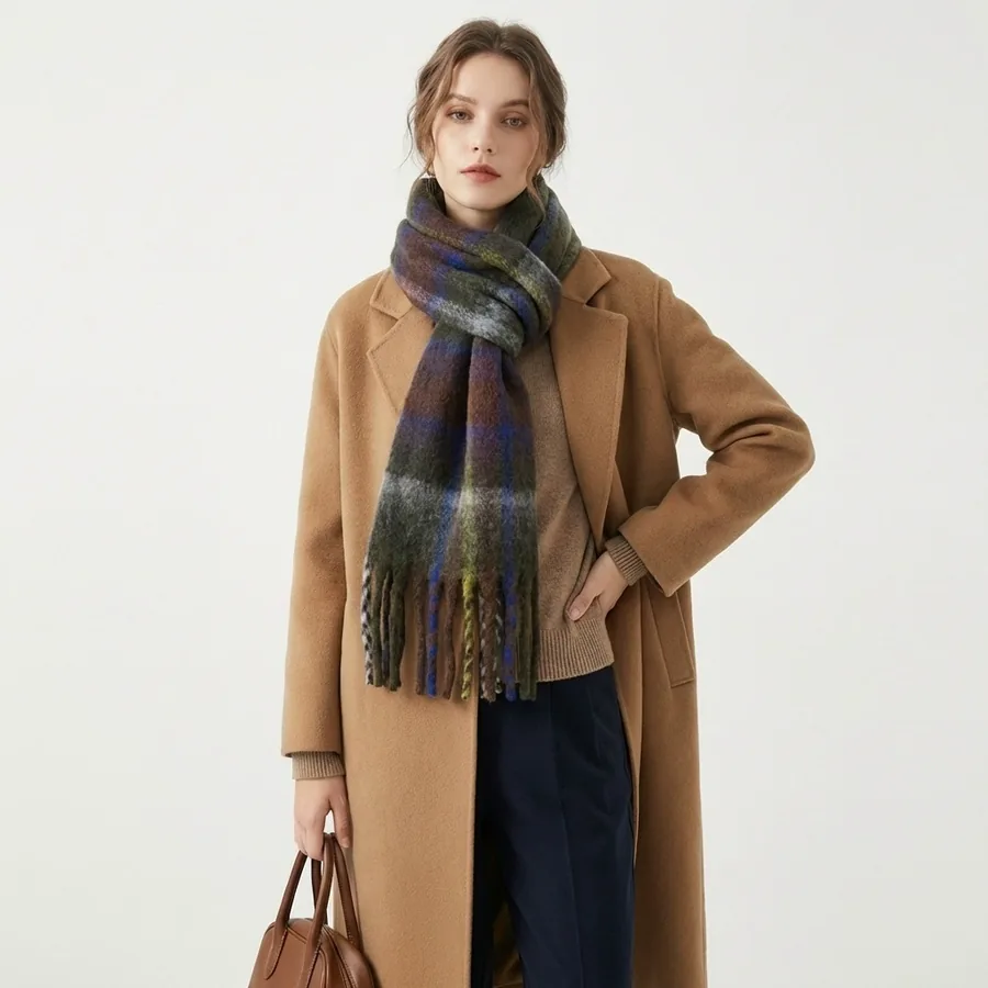 Wool Blend Scarf view 4