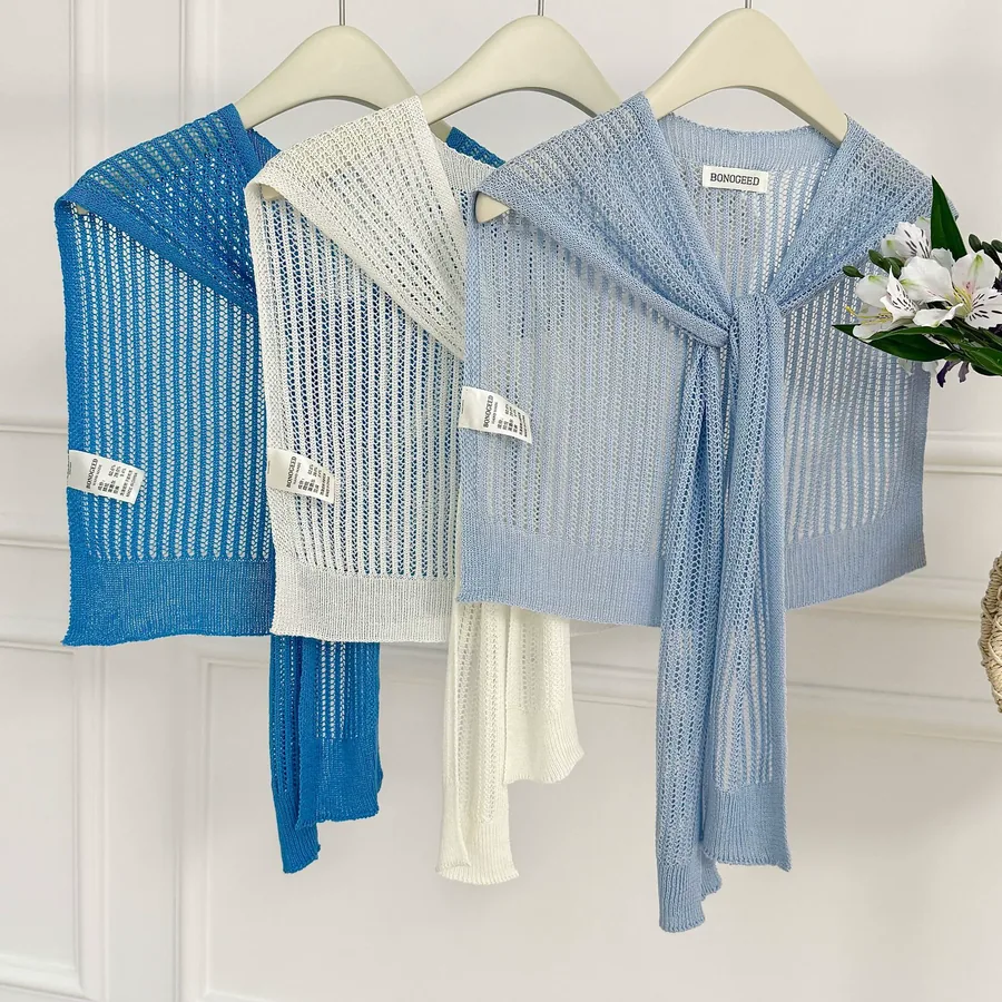 Ice Silk Knitted Wrap