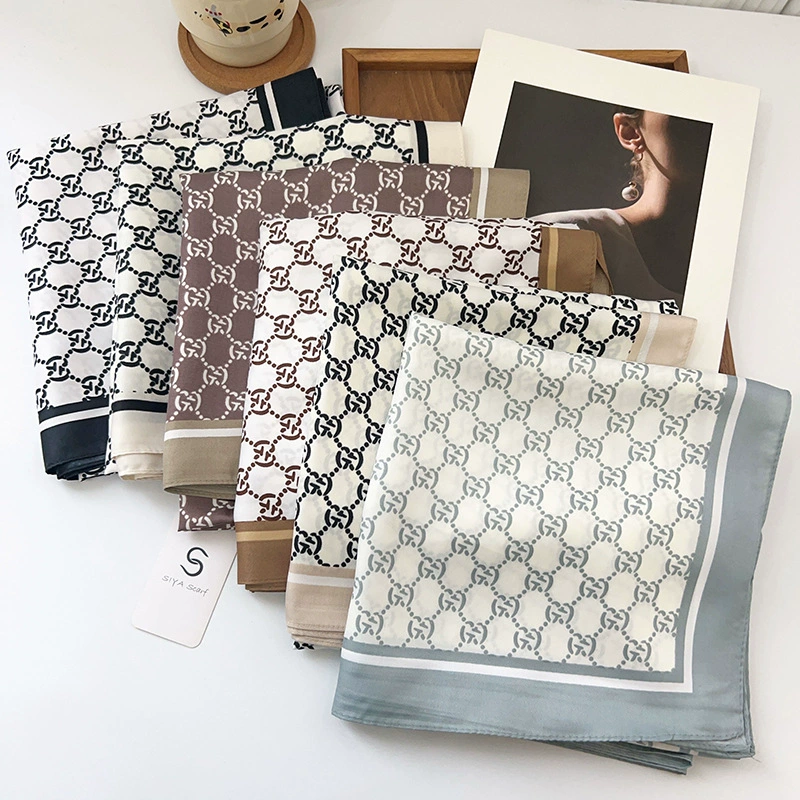 Diamond Print Square Scarf