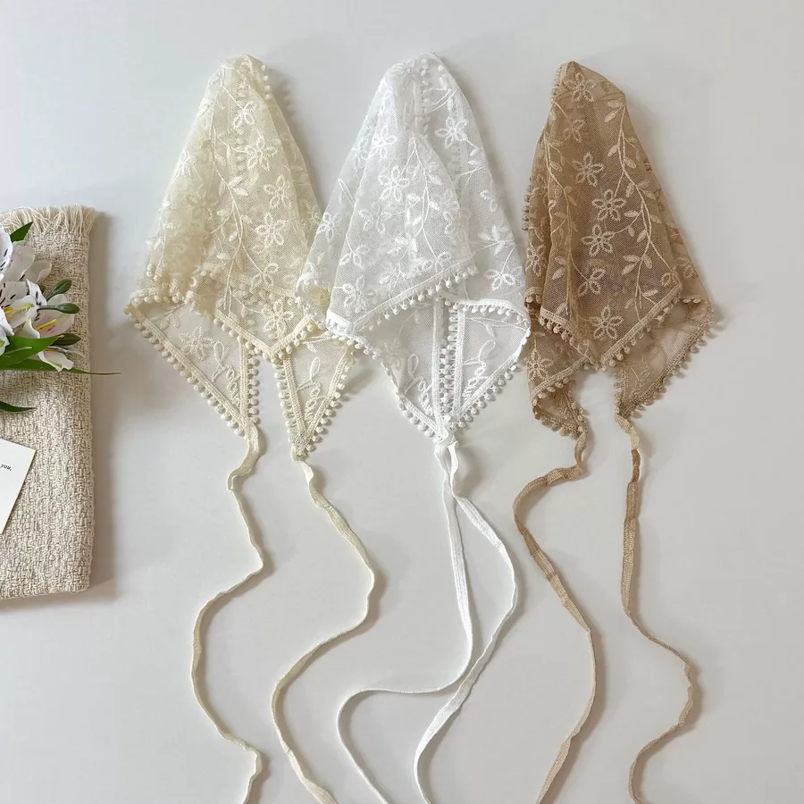 Lace Head Scarf view 4