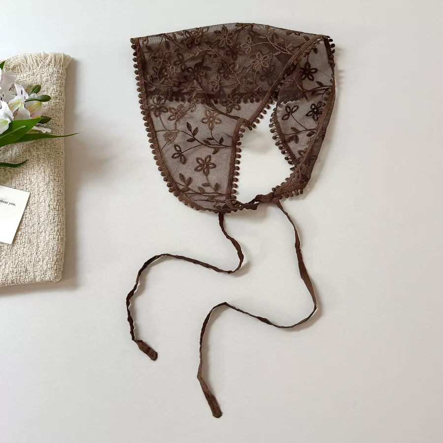 Lace Head Scarf view 8