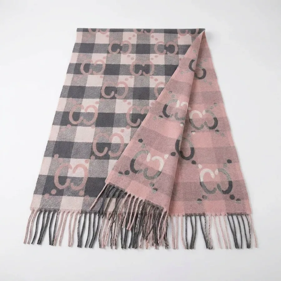 Écharpe jacquard réversible view 7