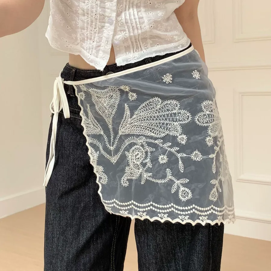 Lace Layering Skirt view 2
